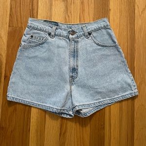 Levi’s High Waisted Jean Shorts